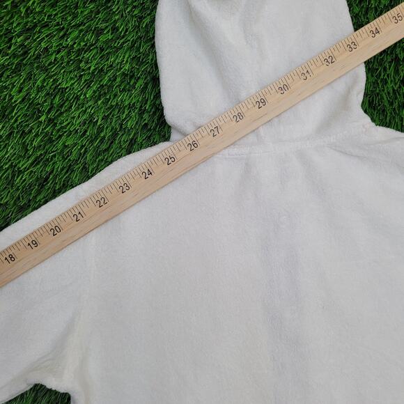 Vintage Y2K Tommy-Hilfiger Terry Hoodie Jacket Womens 2XS/XS 17x19 Cropped - Picture 8 of 14